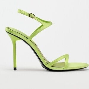 Zara Lime Green Heels